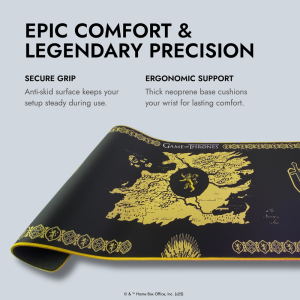 LexIP Game of Thrones - Lannister XXL Black/Gold