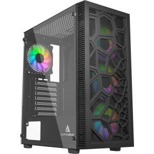 Gaming ZMEU Plus Advanced Edition, AMD Ryzen 5 5500 3.6GHz, 32GB DDR4, 1TB SSD, RTX 5050 8GB GDDR6, Iluminare RGB