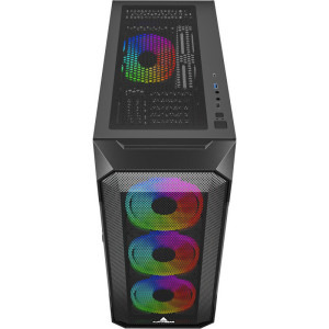 Gaming BALAUR Epic Max Esports Edition, Intel i5-14400F 2.5GHz, 16GB DDR4, 500GB SSD, RTX 5070 12GB GDDR7, Iluminare RGB