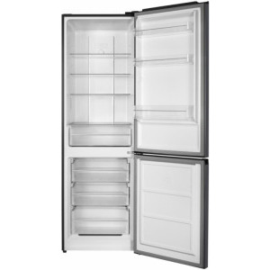 Heinner HCNF-HM293INVDGD, 293 L, Clasa D, Total No Frost, Inverter, Control electronic, 186 cm, Antracit