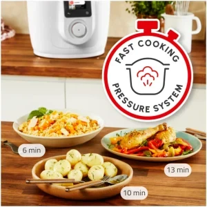 Tefal Multicooker Cook4Me Wi-Fi CY9621F2, 6L, Alb
