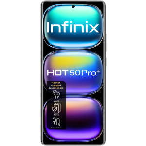 INFINIX Hot 50 Pro Plus, 256GB, 8GB RAM, Dual SIM, 4G, Tri-Camera, Titanium Grey