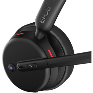 Epos On-Ear, Impact 500 MS UC ANC WL USB-C+A Black