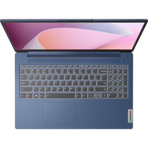 Lenovo 15.6'' IdeaPad Slim 3 15AMN8, FHD, Procesor AMD Ryzen™ 5 40 (4M Cache, up to 4.3 GHz), 8GB LPDDR5, 512GB SSD, AMD Radeon 610M, No OS, Abyss Blue