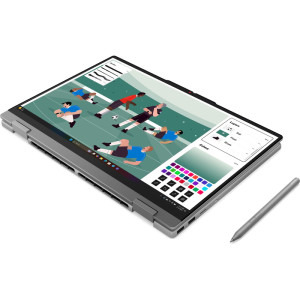 Lenovo 15.3'' IdeaPad 5 2-in-1 15AGP11, WUXGA IPS Touch, Procesor AMD Ryzen™ AI 5 430 (8M Cache, up to 4.5 GHz), 16GB DDR5, 512GB SSD, AMD Radeon 840M, No OS, Luna Grey