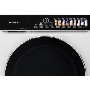 Daewoo DDR-HS9E-1, Pompa de caldura, 9 kg, Clasa E, Alb