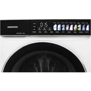 Daewoo DWD-DS9014, 9 kg, 1400 RPM, Clasa A, Inverter, Alb