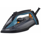 Heinner Fier de calcat CeramiSoft HSI-A2400BLBK, 2400W, 20g/min, Negru/Gri