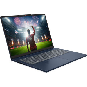 Lenovo 16'' IdeaPad Slim 3 16IWC11, WUXGA OLED, Procesor Intel® Core™ 5 315 (6M Cache, up to 4.40 GHz), 16GB DDR5, 512GB SSD, Intel Graphics, No OS, Cosmic Blue