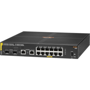 HP Gigabit Aruba 6100 12G Class4 PoE 2G/2SFP+ 139W