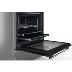 Bosch HLS59D351, Electric, 4 zone de gatit, EcoClean Direct, AutoPilot 10, 3D HotAir, Autocuratare hidrolitica, Timer, Grill, Clasa A, 60 cm, Inox