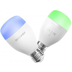 BlitzWolf Bec Smart LED RGB, BW-LT27, E27, 850 lumeni, 2700 K - 6500 K