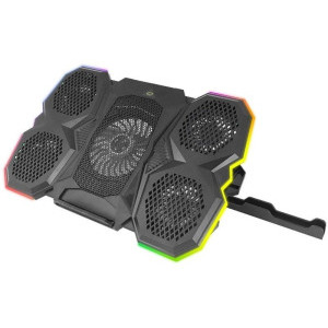 Esperanza Gaming laptops, 17.3 inch Breva, 5 ventilatoare, iluminare LED RGB