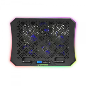Esperanza Gaming laptops, 19 inch Galerne, 6 ventilatoare, iluminare LED RGB