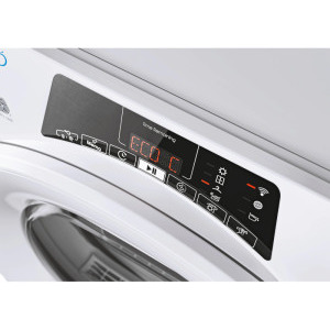 Candy ROE H10A2TE-S, Pompa de caldura, 10 kg, Clasa E, Easy Case, Senzor uscare, Antisifonare, Alb