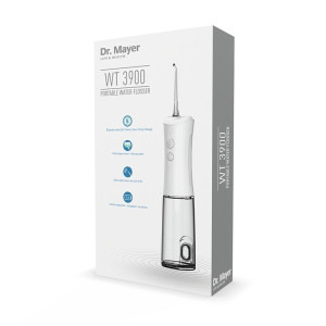 Dr. Mayer Irigator oral WT3900, portabil, 1700 pulsatii/minut, 5 trepte de presiune, 2 capete incluse, Alb