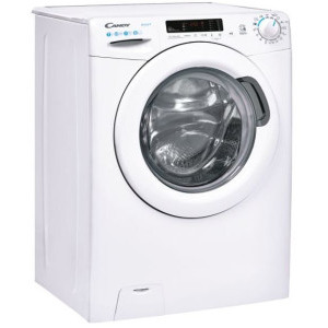 Candy CS4 1072/1-S, Slim, 7 kg, 1000 RPM, Clasa D, Easy Iron, Kilo Detector, Alb