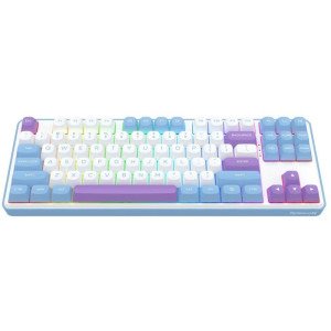 Redragon Star Blade Pro RGB TKL Alb-Mov Switch -uri liniare Mint Mambo Mecanica