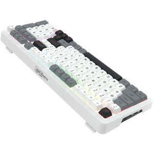 Redragon Bragi Pro Alb-Gri RGB Switch-uri Liniare Redragon Gri Mecanica