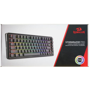 Redragon Stormrazor Pro Mini Neagra RGB Switch-uri Redragon Red Mecanica