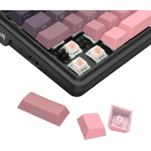Redragon Antonium Pro TKL RGB Negru-Roz Switch-uri liniare Huano Mecanica