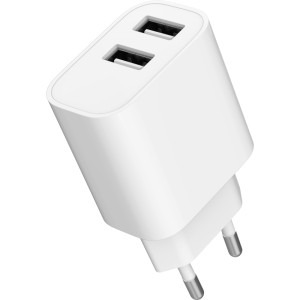 Gembird 2 x USB, 12W, White