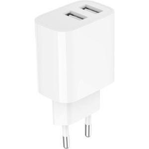 Gembird 2 x USB, 12W, White