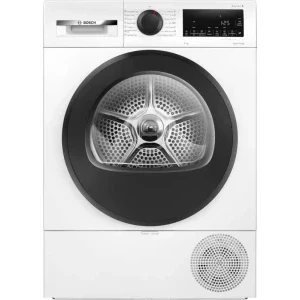 Uscator de rufe Bosch WQG243DNBY, Pompa de caldura, 9 kg, Clasa C, AutoDry, SensitiveDrying, Alb