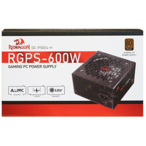 Redragon RGPS600W 600W, 80+ Bronze