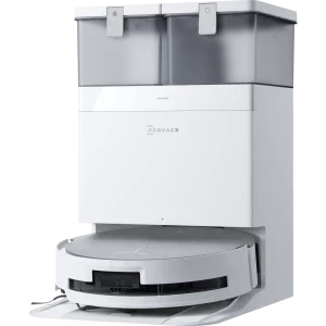 Aspirator robot Ecovacs DEEBOT X8 OMNI, Li-Ion 5200 mAh, 18000Pa, 0.22 L + 3L, Alb