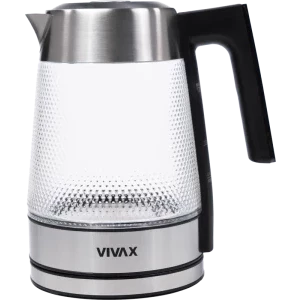 Fierbator VIVAX WH-181CX, 2200W, 1.8L, Inox/Negru