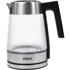Fierbator VIVAX WH-181CX, 2200W, 1.8L, Inox/Negru