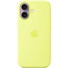 Apple Protectie pentru spate, material silicon pentru iPhone 17, culoare Neon Yellow
