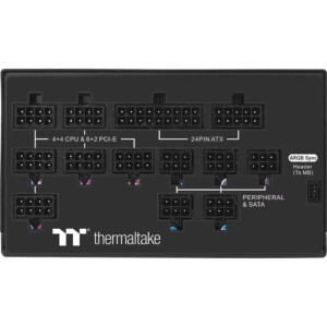 Thermaltake Toughpower PF1 TT Premium Edition, 80+ Platinum, ARGB, 1200W