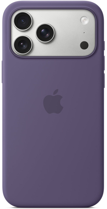 Apple Protectie pentru spate, material silicon pentru iPhone 17 Pro Max, culoare Purple Fog
