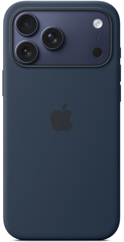 Apple Protectie pentru spate, material silicon pentru iPhone 17 Pro Max, culoare Midnight