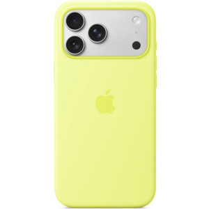 Apple Protectie pentru spate, material silicon pentru iPhone 17 Pro, culoare Neon Yellow