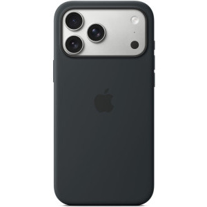 Apple Protectie pentru spate, material silicon pentru iPhone 17 Pro, culoare Black