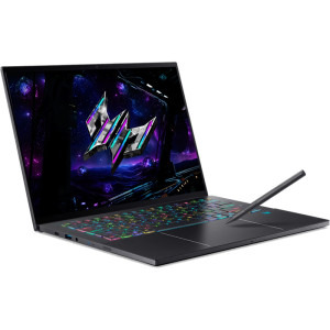 Acer Gaming 14.5'' Predator Triton 14 AI PT14-52T, 2.8K OLED 120Hz Touch, Procesor Intel® Core™ Ultra 9 288V (12M Cache, up to 5.10 GHz), 32GB LPDDR5X, 2TB SSD, GeForce RTX 5070 8GB, Win 11 Pro, Charcoal Black