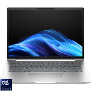 Laptop HP 14 ProBook 4 G1i 14, WUXGA IPS, Procesor Intel® Core™ Ultra 5 225U (12M Cache, up to 4.80 GHz), 16GB DDR5, 512GB SSD, Intel Graphics, Free DOS, Silver