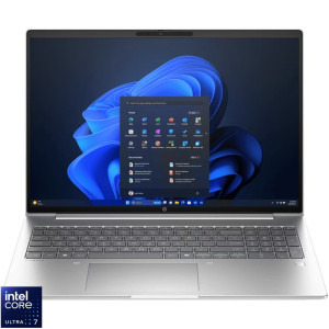 Laptop HP 16 ProBook 4 G1i 16, WUXGA IPS Touch, Procesor Intel® Core™ Ultra 7 255U (12M Cache, up to 5.20 GHz), 16GB DDR5, 512GB SSD, Intel Graphics, Win 11 Pro, Silver