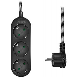 Logilink LPS261, 1.5 m, Black