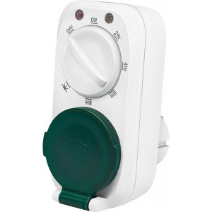 Logilink ET0013, SMART, 1x Schuko, White