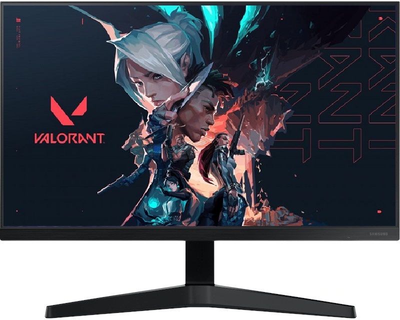Monitor LED Samsung Gaming LF24T350FHRXEN 23.8 inch 5 ms Negru FreeSync 75 Hz