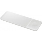 Incarcator wireless Samsung EP-P6300T, Wireless Charger Trio Pad, alb