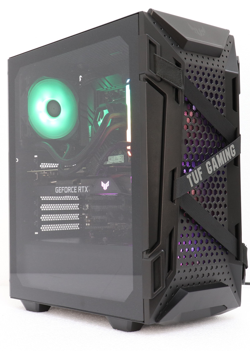PC Gaming Black Hydra Powered By ASUS TUF, AMD Ryzen 5 5600X 3.7GHz, 16GB DDR4, 1TB SSD, RTX 3070 8GB GDDR6, Iluminare RGB