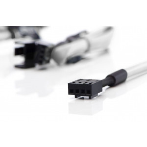 Noctua NA-SEC1 chromax.white Set 4 cabluri extensie 4-pin, 30cm