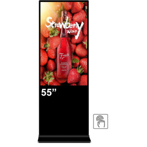 EVOBOARD Kiosk interior 55'' display 4K cu touch, Android 11
