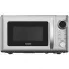 Cuptor cu microunde Heinner HMW-2060SL, 20 L, 700 W, Argintiu