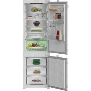 Beko incorporabila B7BCNA295HS2, 270 L, Clasa D, No Frost, ProSmart Inverter, HarvestFresh, AeroFlow, Control electronic, 177 cm